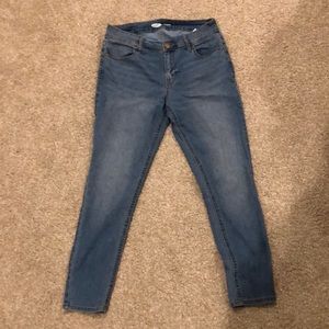 Blue Super Skinny Jeans